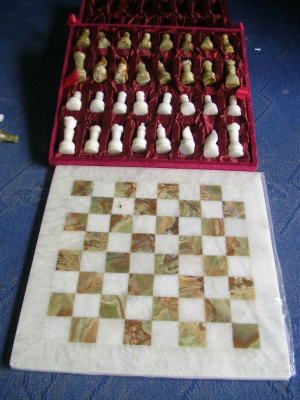 Chess With Box - Khan Brothers Onyx Handicrafts
